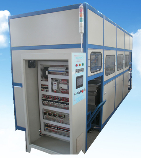 全自動(dòng)全封閉壓縮機(jī)零件超聲波清洗機(jī)側(cè)面
